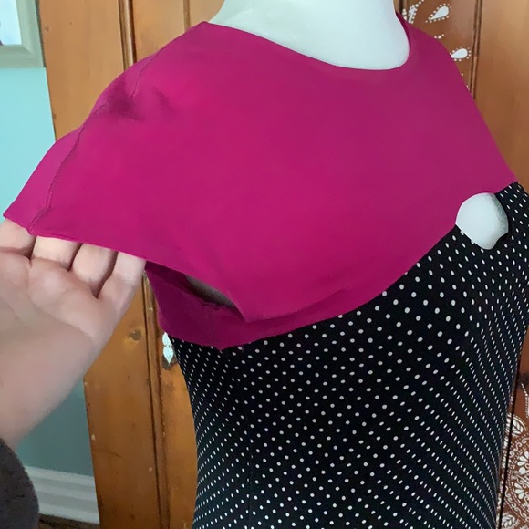 Eva Varro knee length polka dot dress. - Picture 3 of 11